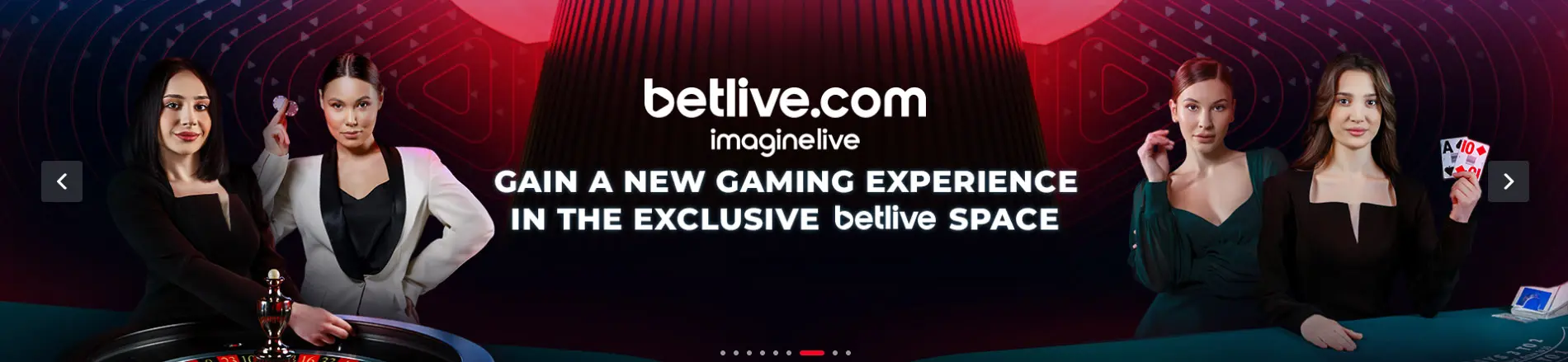 ontdek een nieuwe spelervaring bij BETLIVE